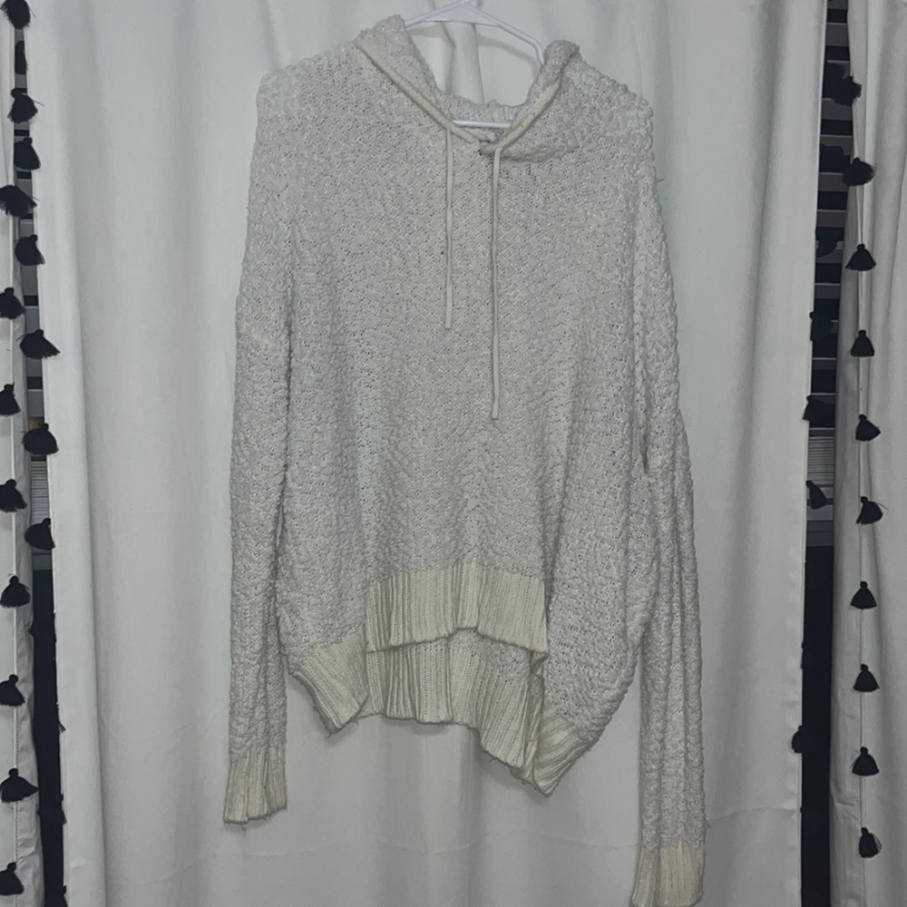 Off white/cream colored soft sweatshirt